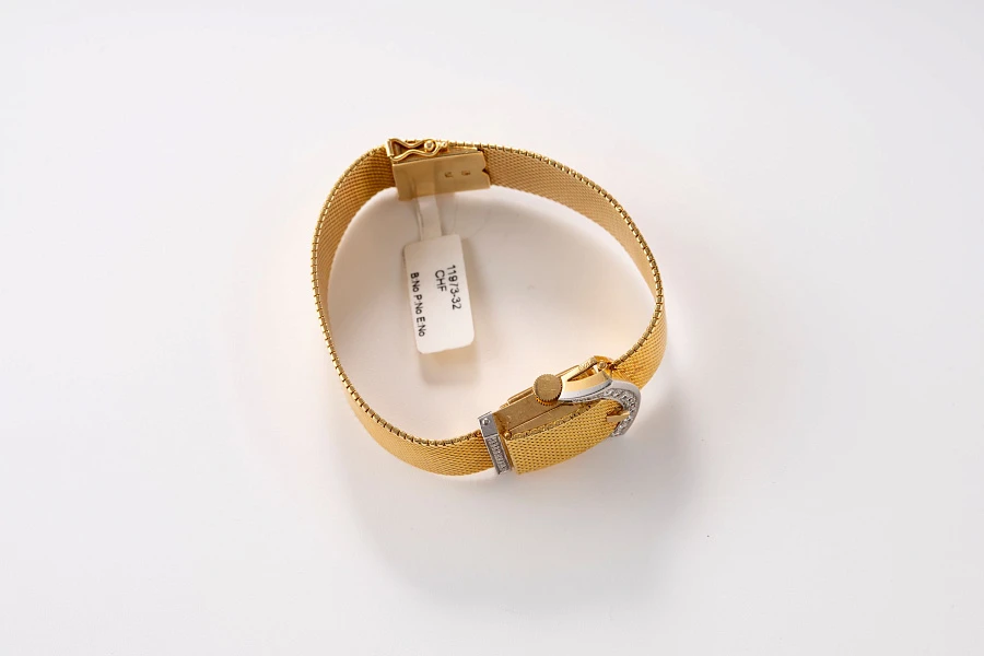 Precision Jewelry Watch in 18k Yellow Gold
