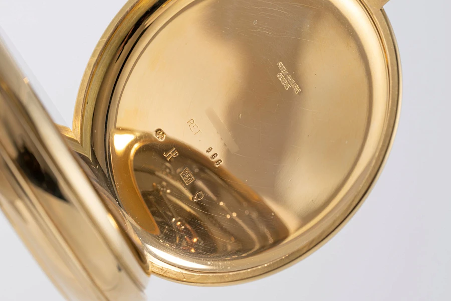 Obersvatory Chronometer Tourbillon Pocket Watch Ref. 966J in 18k Yellow Gold