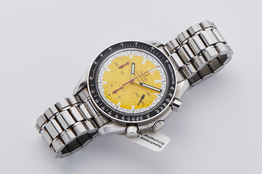 Speedmaster Reduced Ref. 3510.12.00 'Michael Schumacher' Yellow Dial
