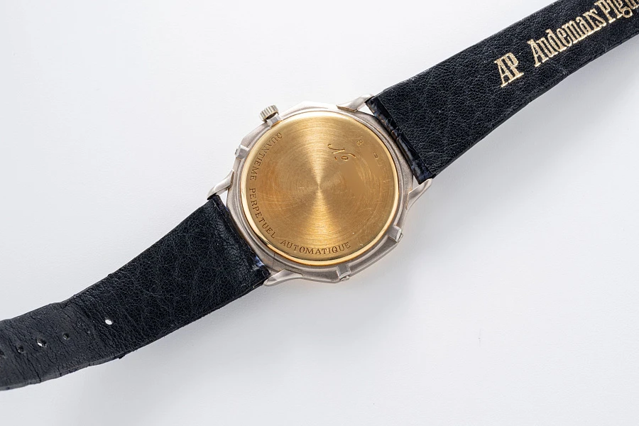 Quantième Perpetual Calendar Ref. 5557CA in 18k White and Yellow Gold