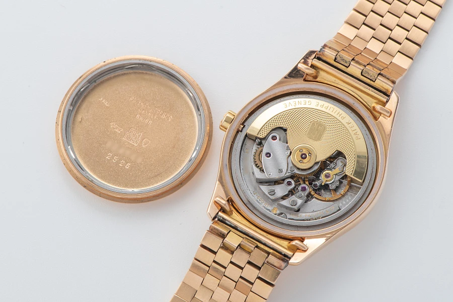 'Serpico Y Laino' Double Signed Calatrava Ref. 2526 in 18k Rose Gold