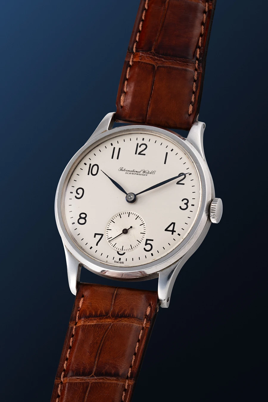 Portugieser-Style Dress Watch Ref. 417 in Stainless Steel