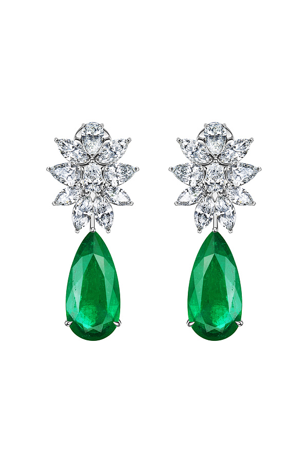 Emerald Earrings 4,39/4,75 ct.