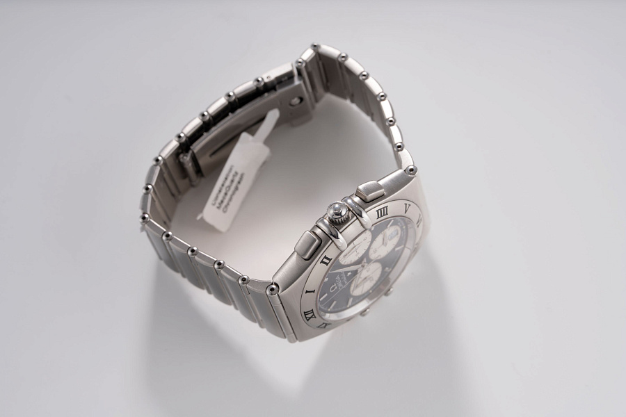 Constellation MechaQuartz Chronograph Ref. 386.1201 in Stainless Steel