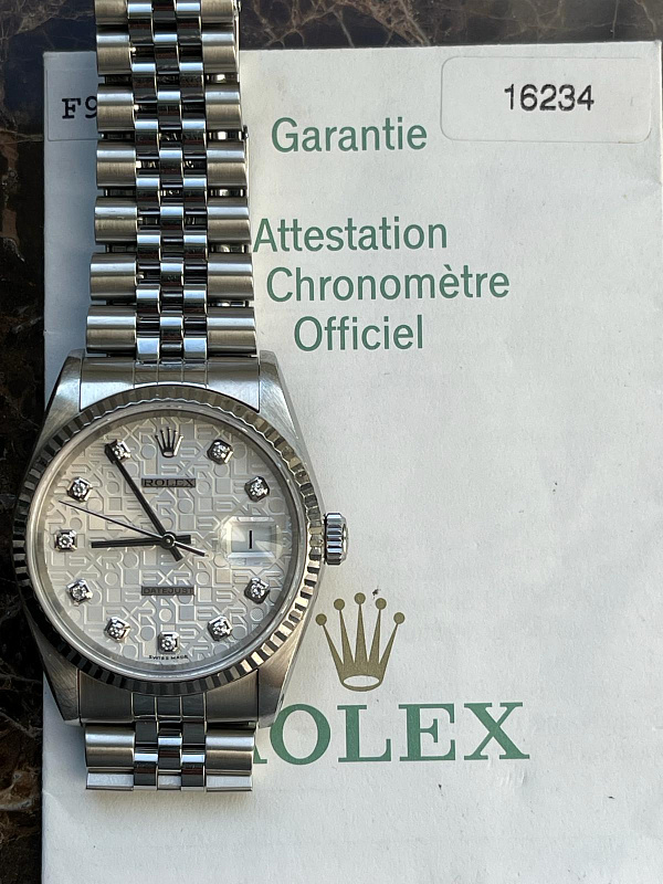 Datejust Jubilee Dial