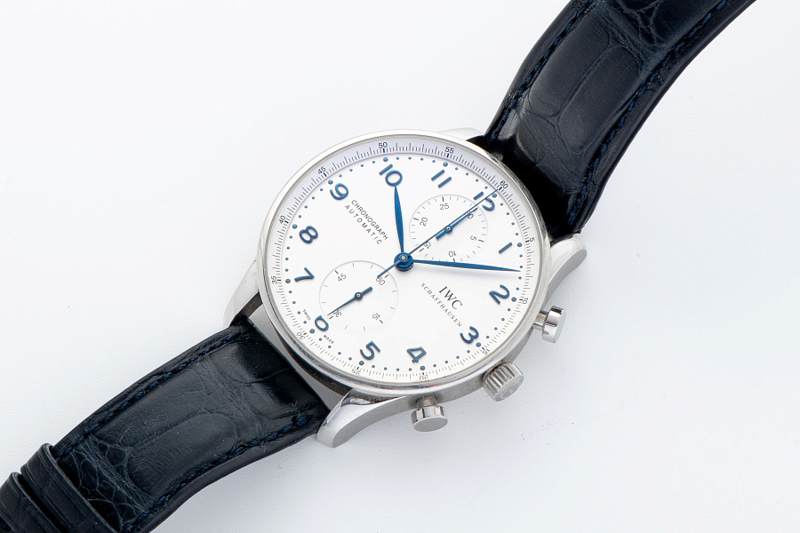 Portugieser Chronograph Ref. IW371446 in Stainless Steel