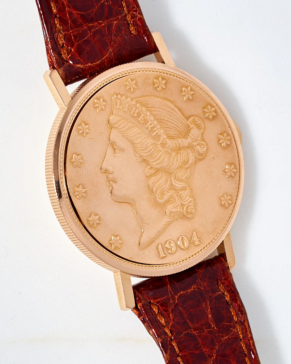 Twenty-dollar Coin Watch Manual Wind