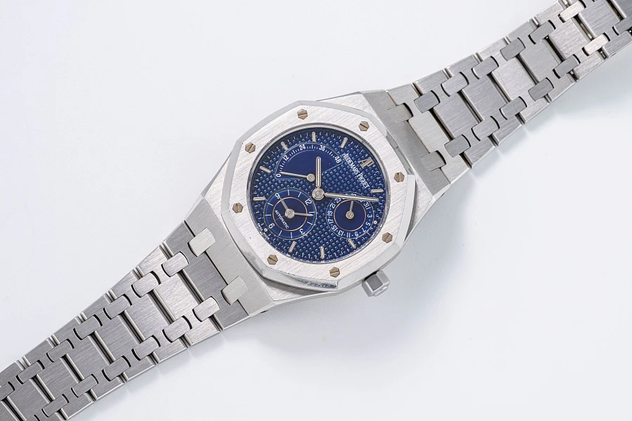 Royal Oak Dual Time Yves Klein Blue Dial Ref. 25730ST in Stainless Steel