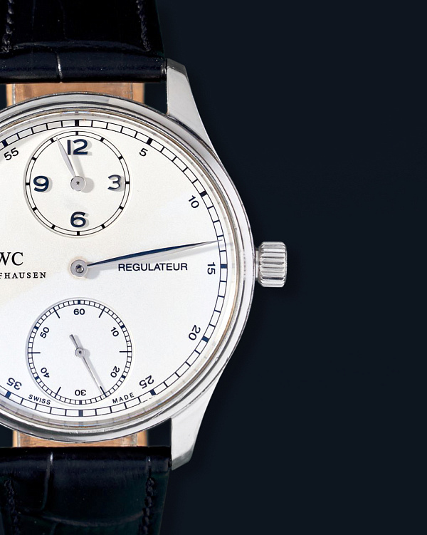 Limited Edition Portuguese Regulateur Ref. IW544403 in Platinum