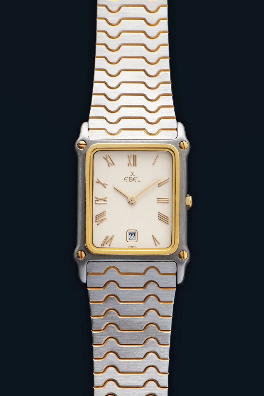 Tank Ref. 184924 in Stainless Steel and 18k Yellow Gold