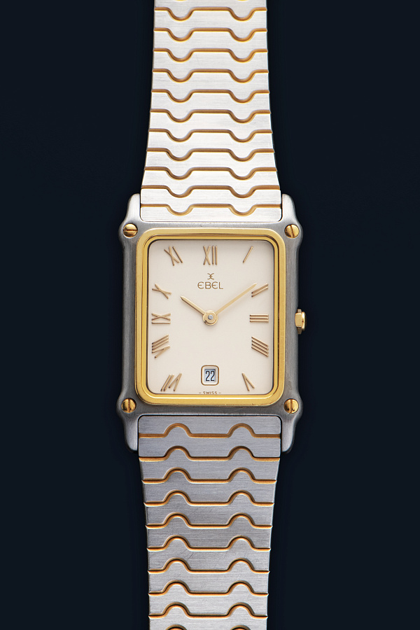 Tank Ref. 184924 in Stainless Steel and 18k Yellow Gold
