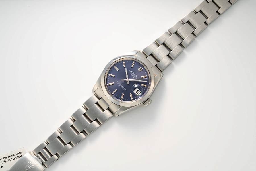 Oyster Perpetual Date Ref. 1500 in Stainless Steel