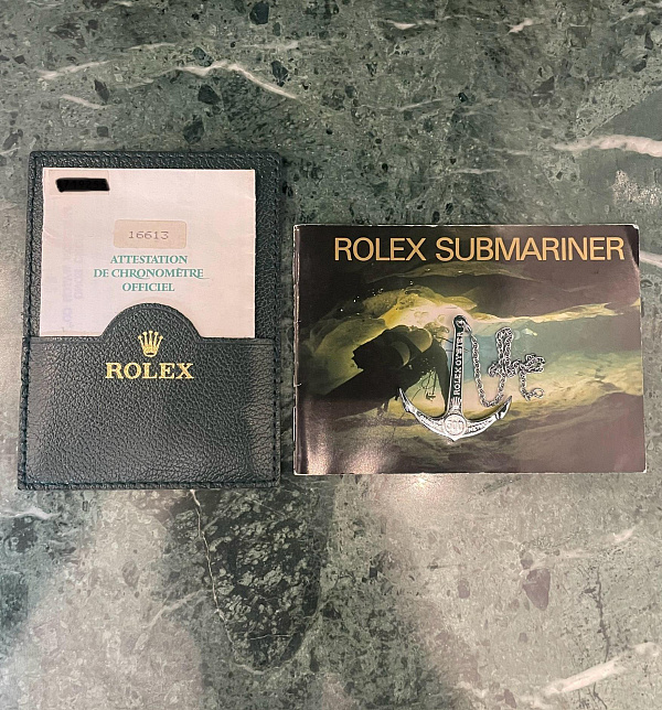 Submariner Date 16613 Steel & Gold