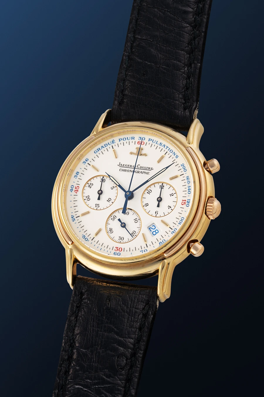 Odysseus Quartz Chronograph Ref. 165.7.3 in 18k Yellow Gold