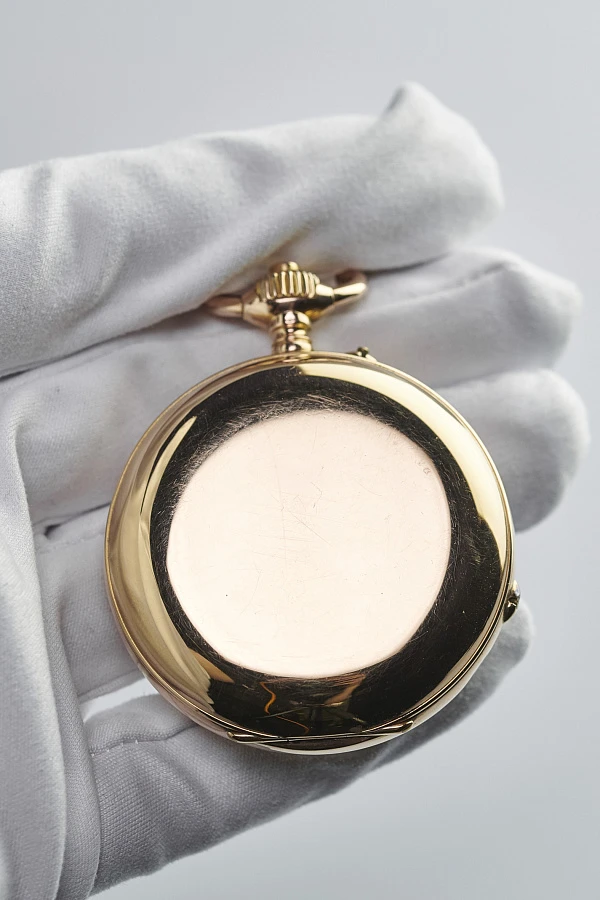 Lépine pocket watch with full calendar