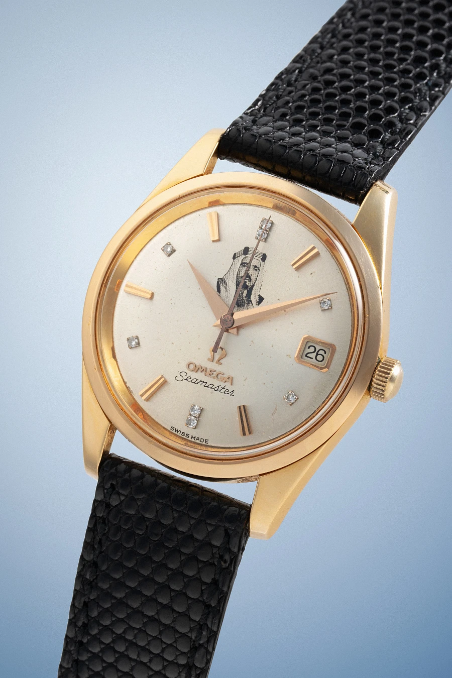 Seamaster with Portrait of Sheikh Isa Bin Salman Al Khalifa Ref. 166.010 in 18k Rose Gold