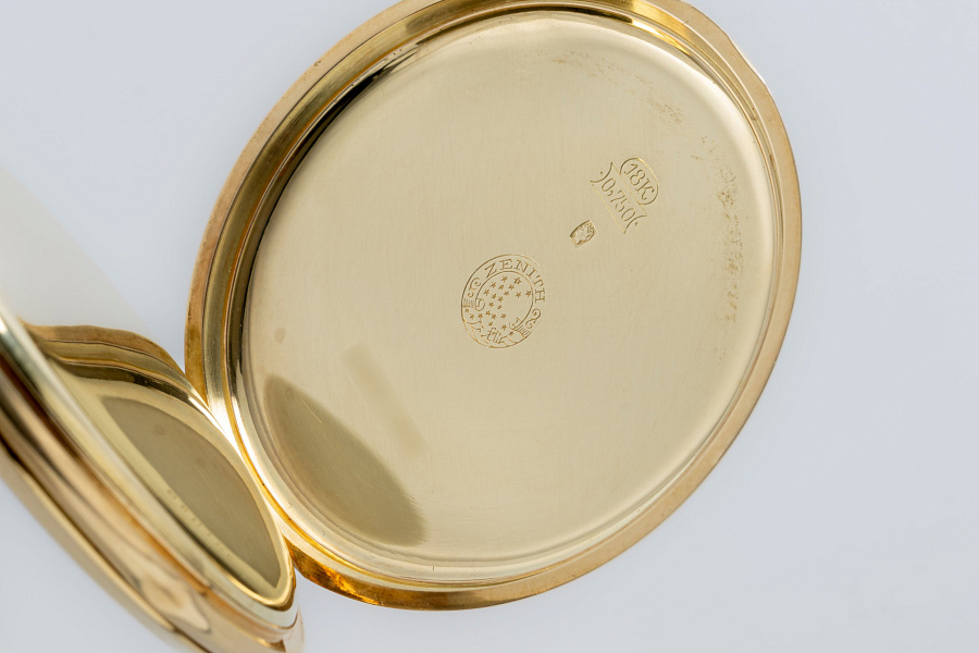 Pocket Watch in 18k Yellow Gold