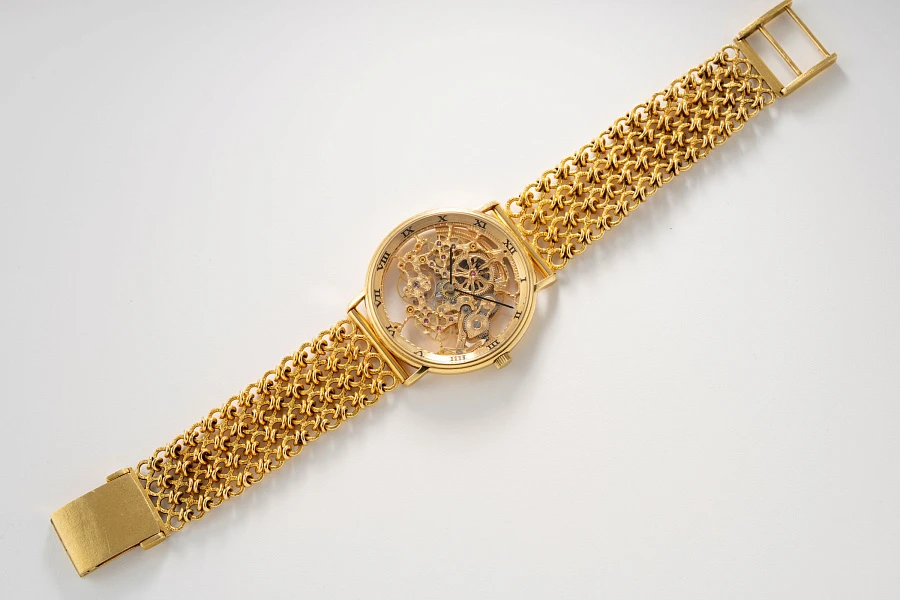 Portofino Skeleton Ref. 2701 in 18k Yellow Gold