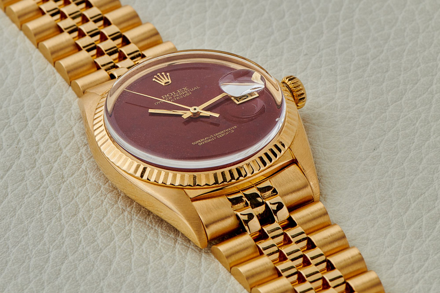 Datejust 1601 'Red Jasper Dial'