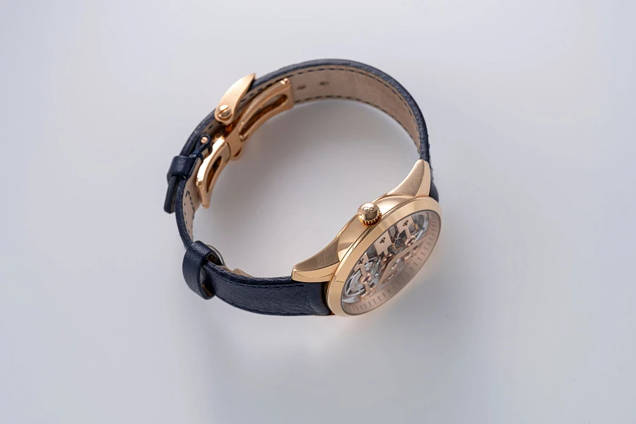 Three Bridges Tourbillon Ref. 99285 in 18k Rose Gold