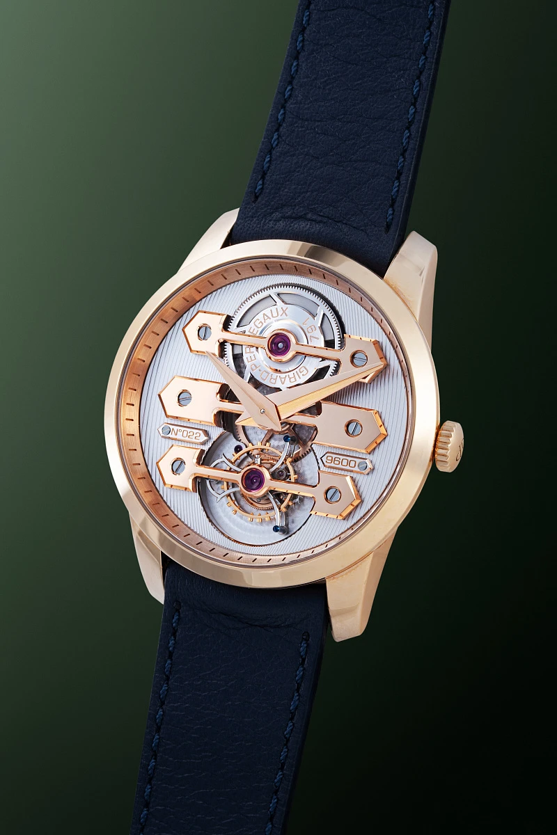 Three Bridges Tourbillon Ref. 99285 in 18k Rose Gold