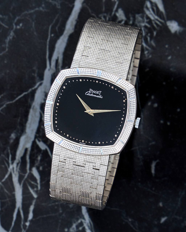 Vintage White Gold Automatic