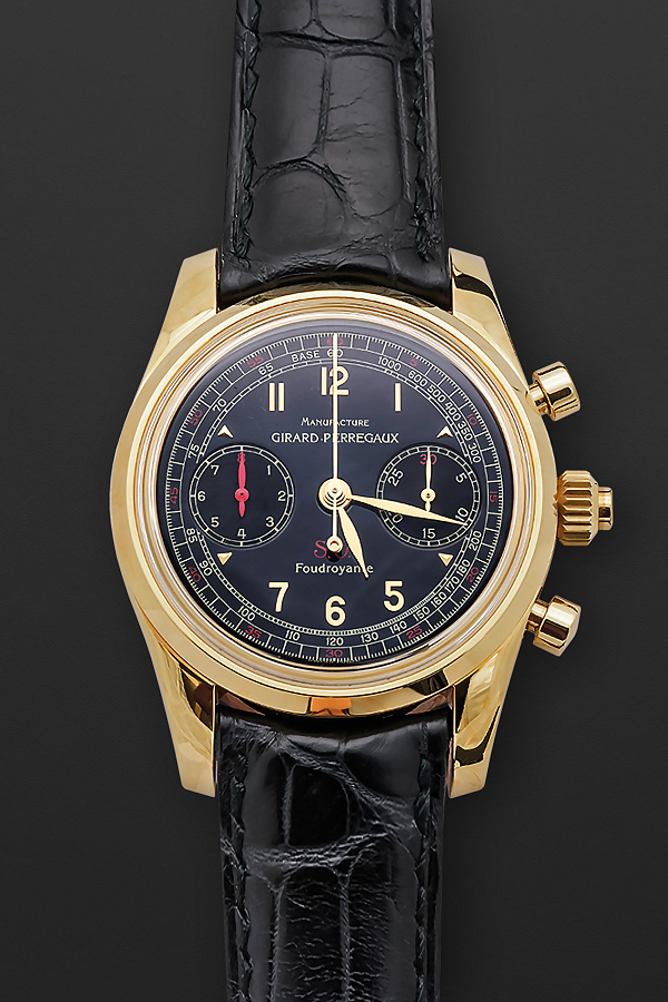 Pour Ferrari SF Chronographe a Rattrapante “Foudroyante” Limited Edition 250 Black Dial