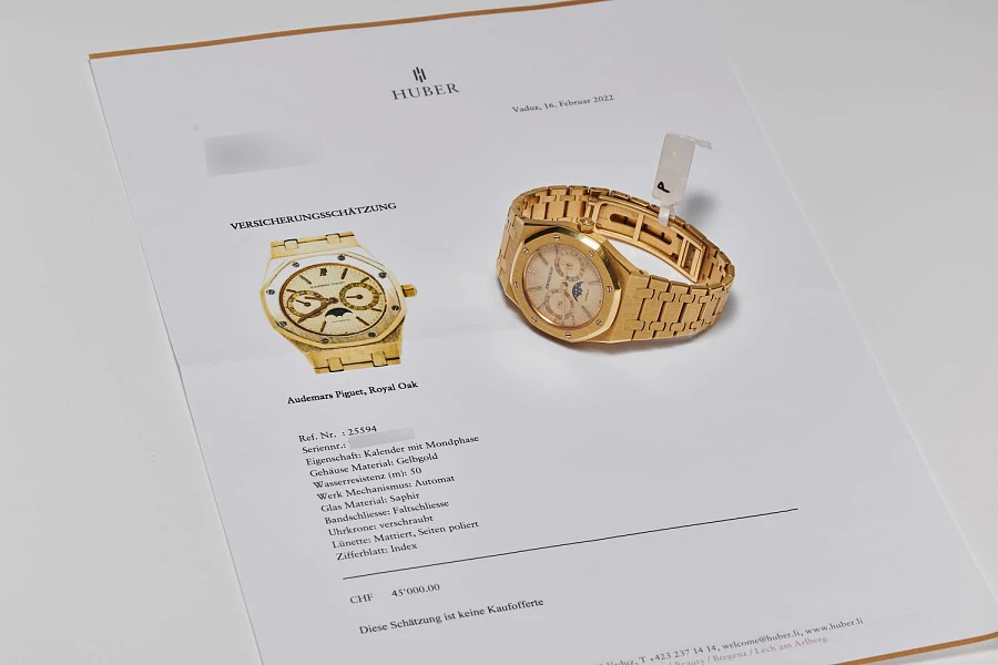 Royal Oak Day Date Moonphase Ref. 25594BA