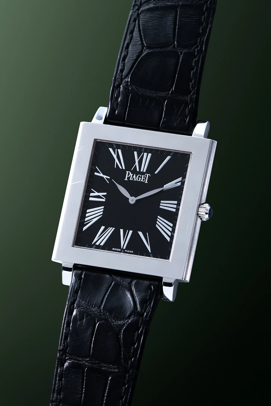 Altiplano Rectangular Ref. P10074 in 18k White Gold