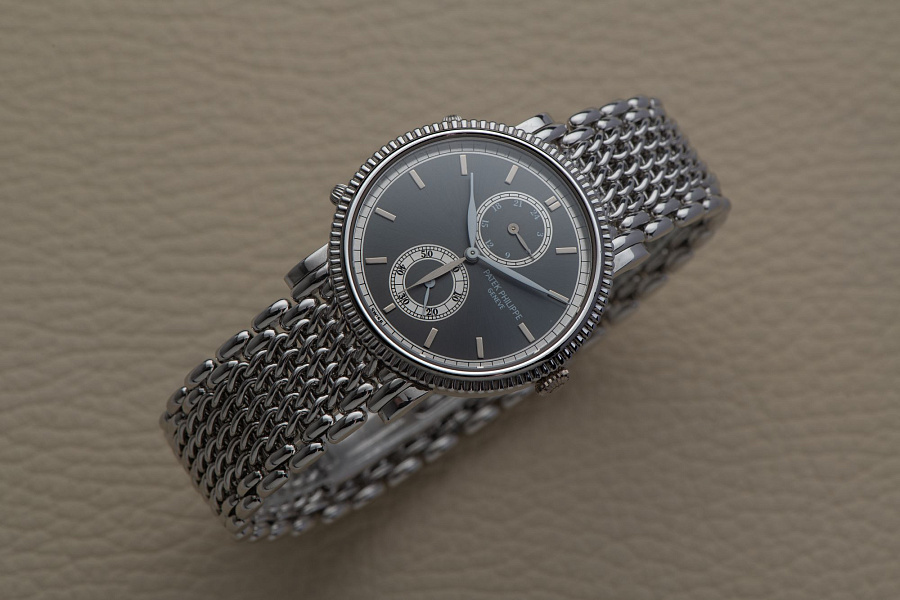 Calatrava Travel Time 5034 White Gold