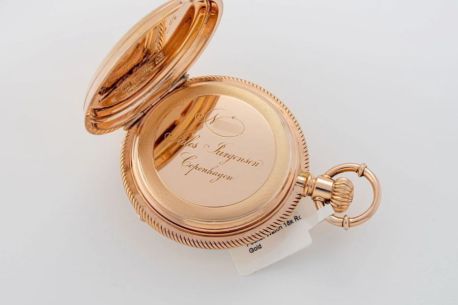 Pocket Watch in 18k Rose Gold