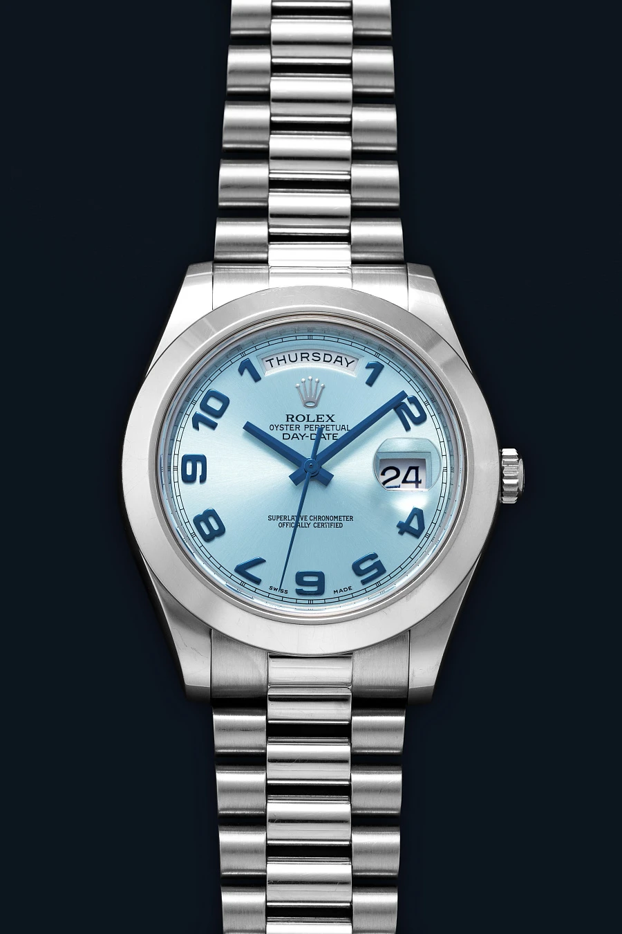 Day-Date II Ref. 218206 in Platinum