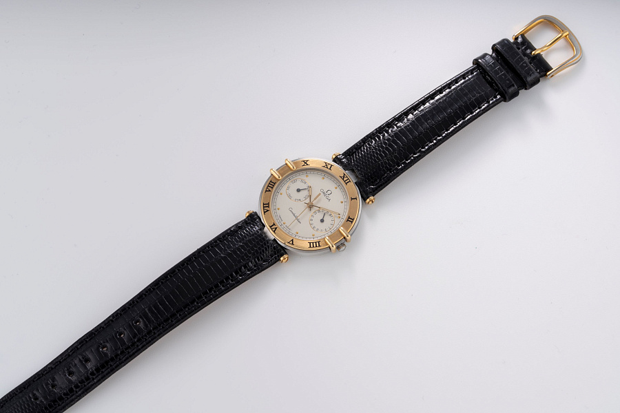 Constellation Day-Date Quartz Ref. 1980155 in Stainless Steel and 18k Yellow Gold