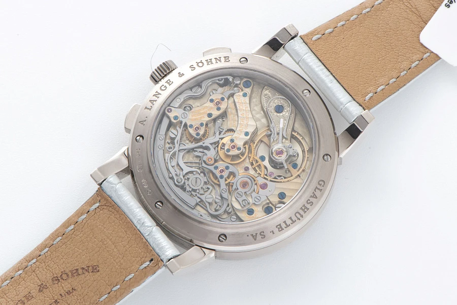 1815 Chronograph Ref. 823.029 with Mother of Pearl Dial in 18k White Gold