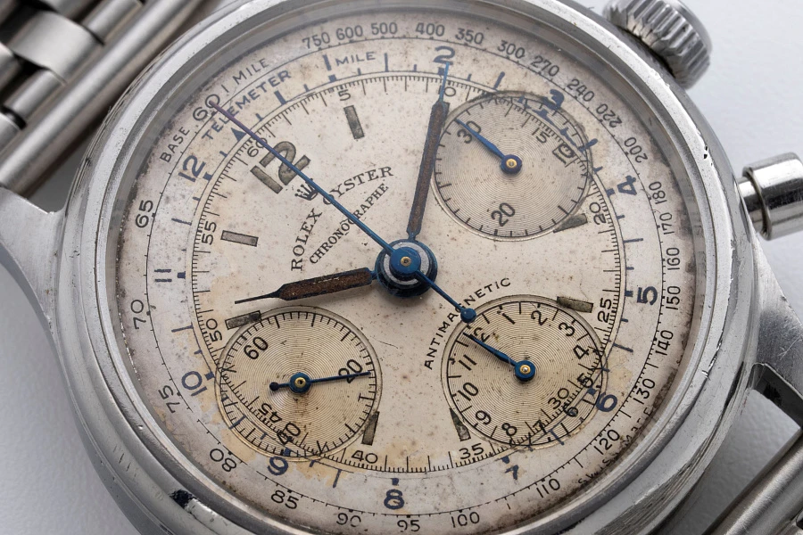 1940s Chronograph Ref. 4048 in Stainless Steel