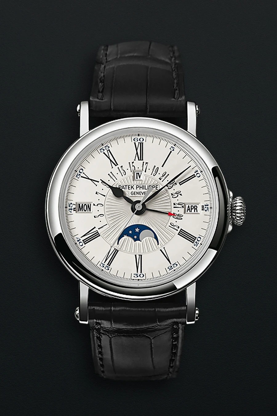 Perpetual Calendar Retrograde ‘Officer’ 5159 White Gold