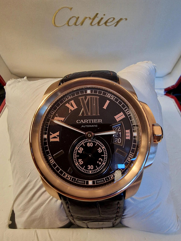 Calibre de Cartier Automatic Rose Gold