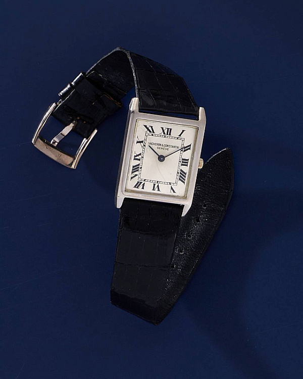 Rectangular Dress Watch 6791 White Gold Manual Wind