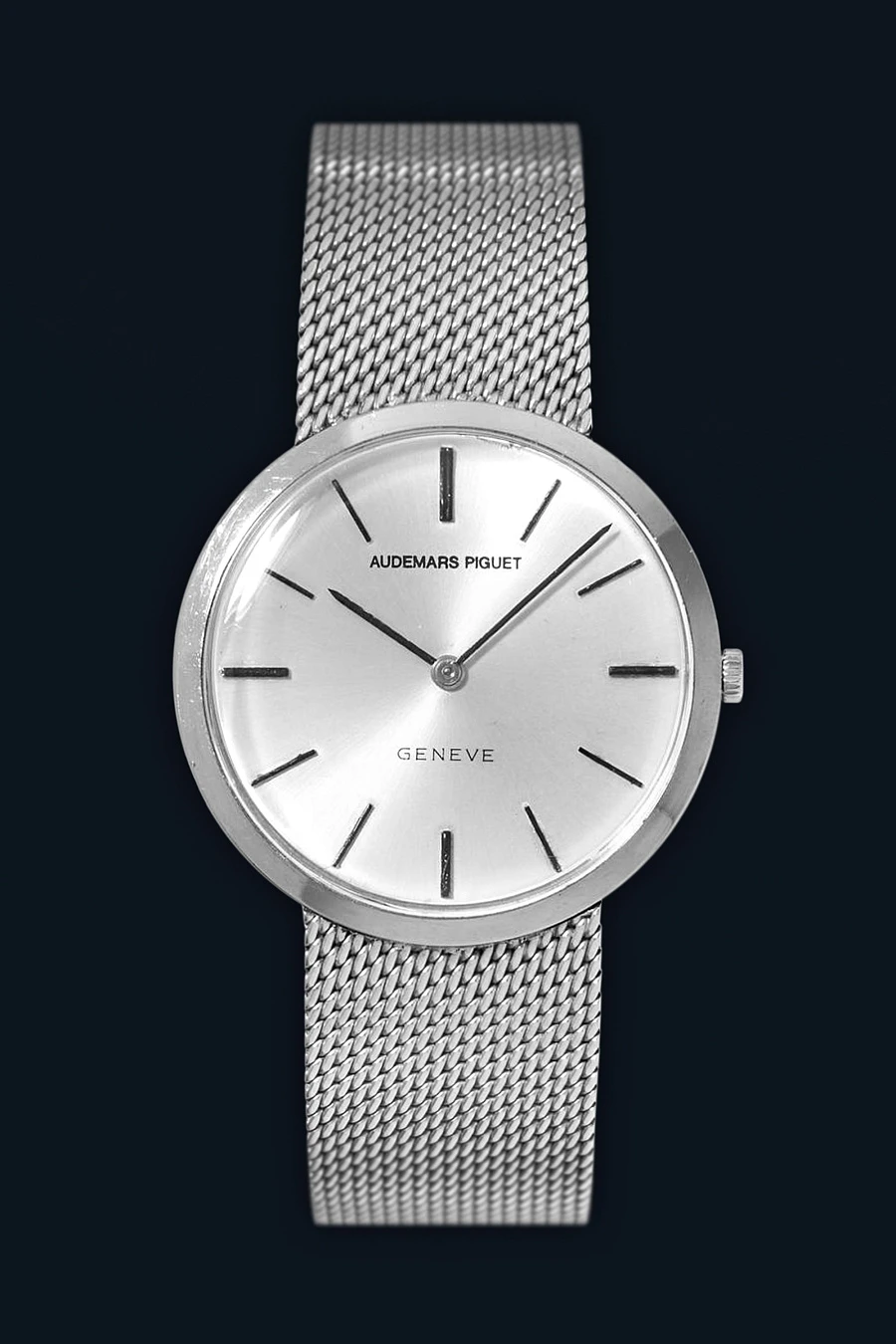 Vintage Dress Watch in 18k White Gold