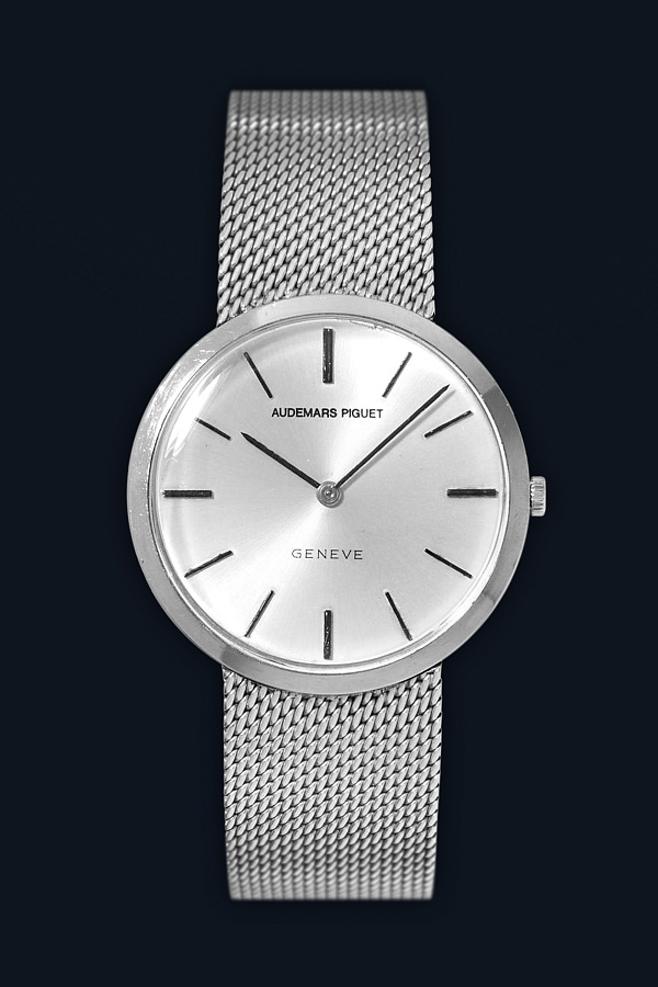 Vintage Dress Watch in 18k White Gold