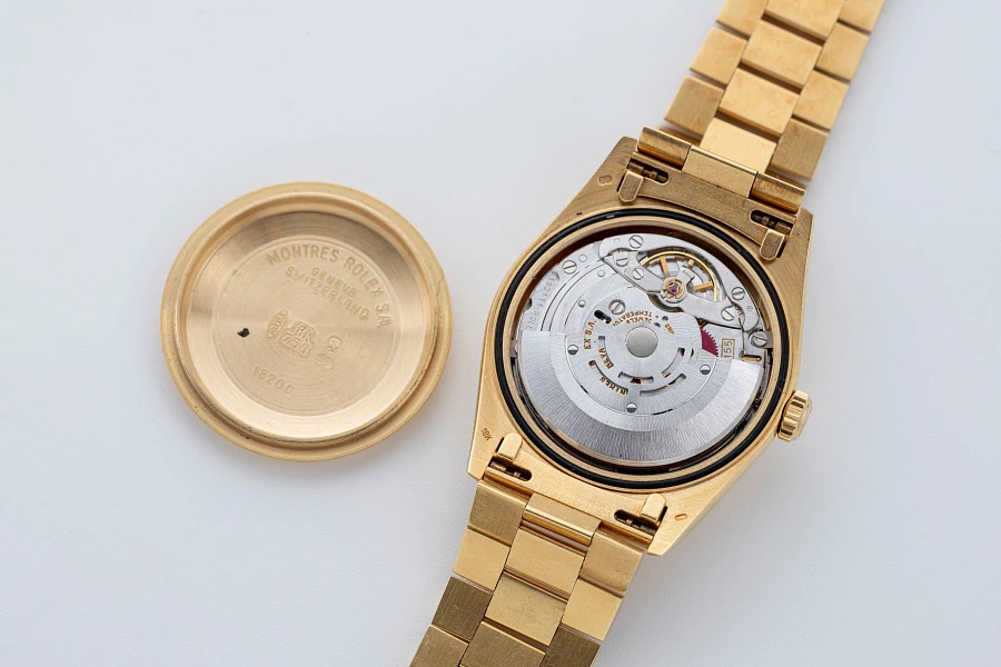 Day-Date Ref. 18238A Blue Stella Fumé Dial with Diamond Indices