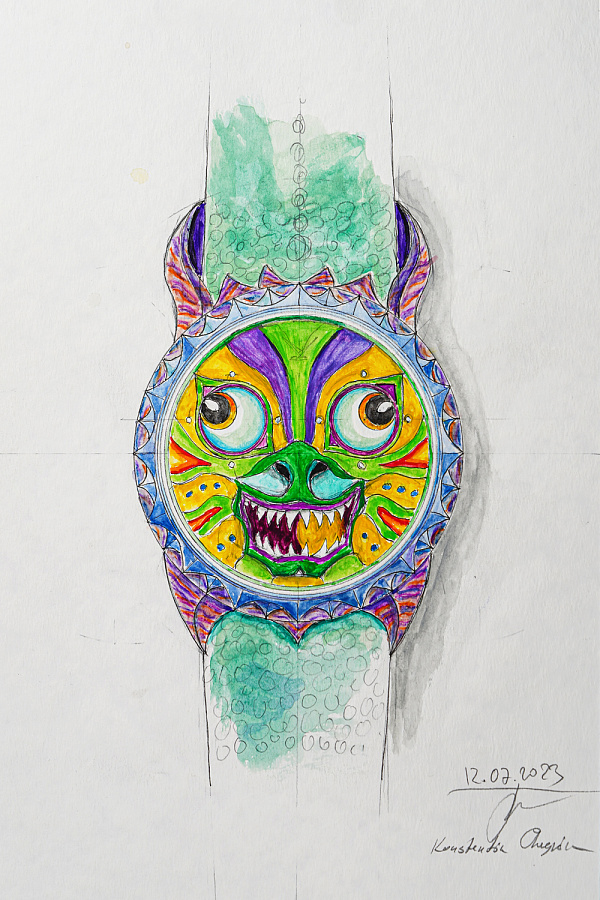 Sketch Quetzalcoatl