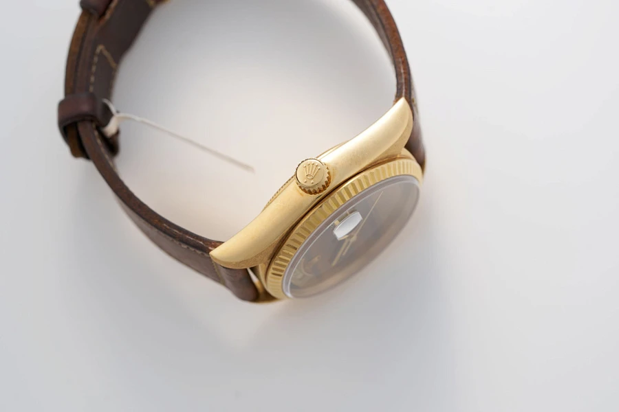 Day-Date Ref. 18038 with Tiger Eye Dial in 18k Yellow Gold