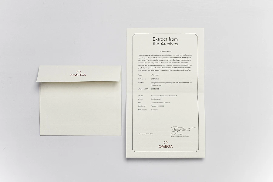 Omega Speedmaster Professional "Pre-Moon"