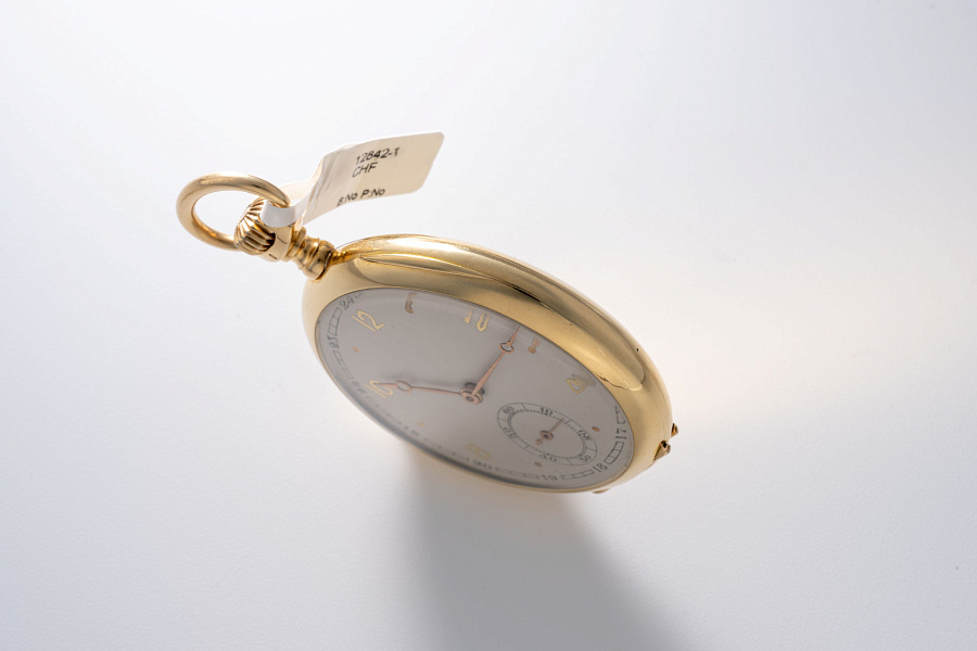 Pocket Watch in 18k Yellow Gold