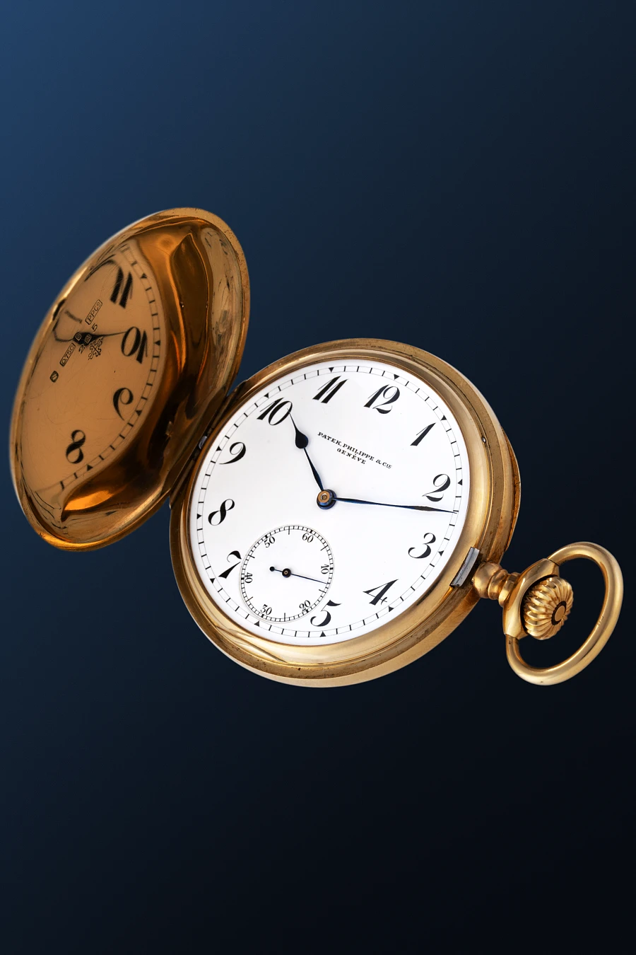 Pocket Watch in 18k Yellow Gold
