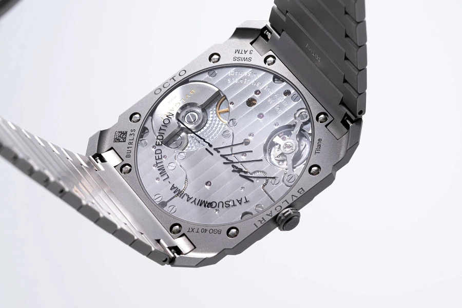 Octo Finissimo Tatsuo Miyajima Edition Ref. 103569 in Titanium
