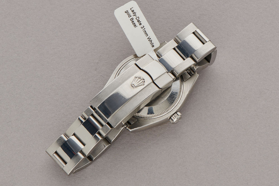Datejust 31mm with Fluted White Gold Bezel