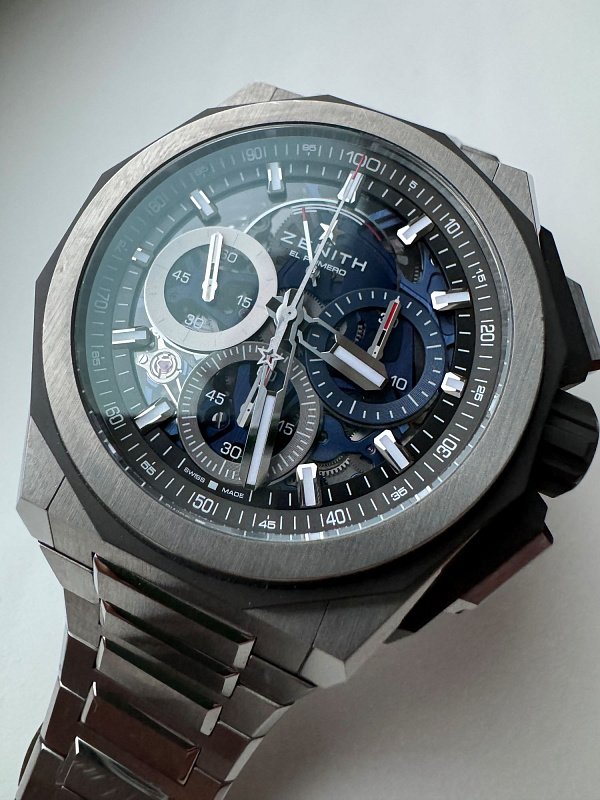 Defy Extreme Titanium 1/100th of a second chronograph