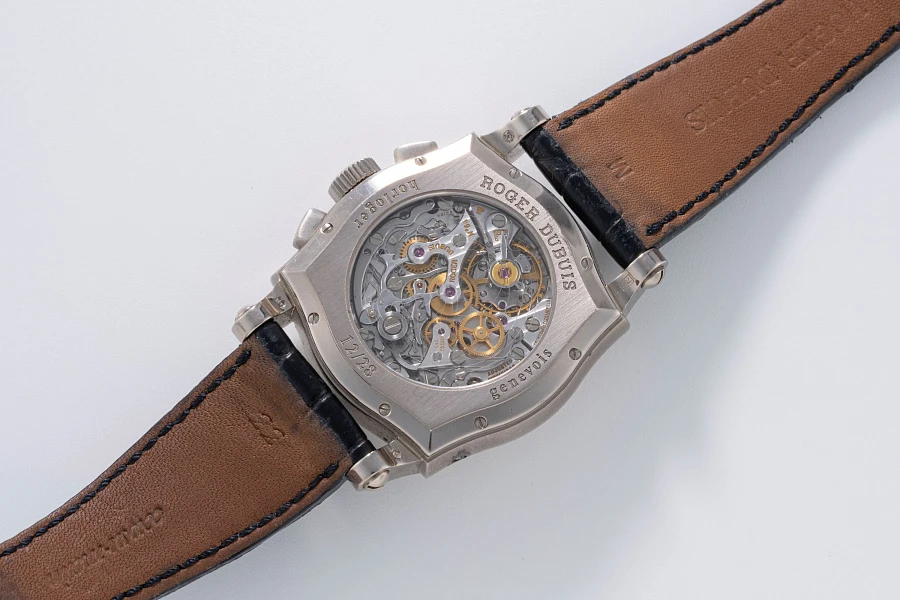 Sympathie Retrograde QP Chronograph Ref. S40 in 18k White Gold